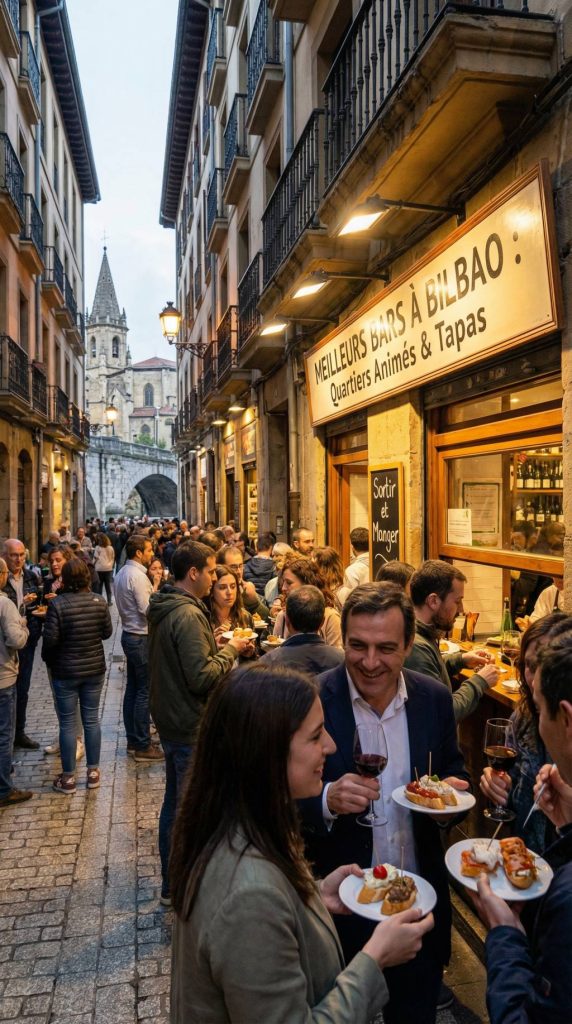Bars bilbao : les meilleurs quartiers pour sortir et tapas