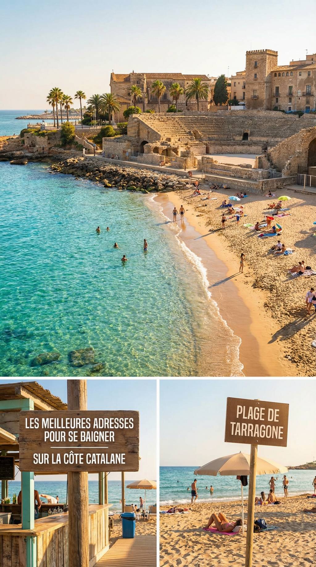 Plage de tarragone : les meilleures adresses pour se baigner sur la côte catalane